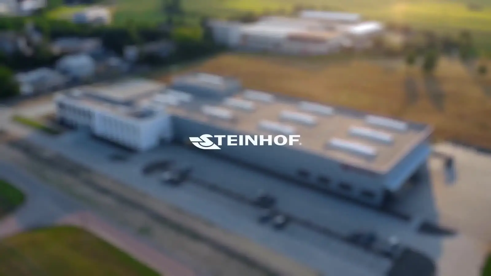 Steinhof fabrik i Polen, flygbild