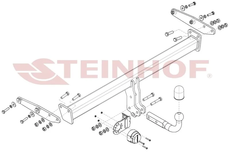 Steinhof M-110, dragkrok till Mercedes-Benz E-klass W124