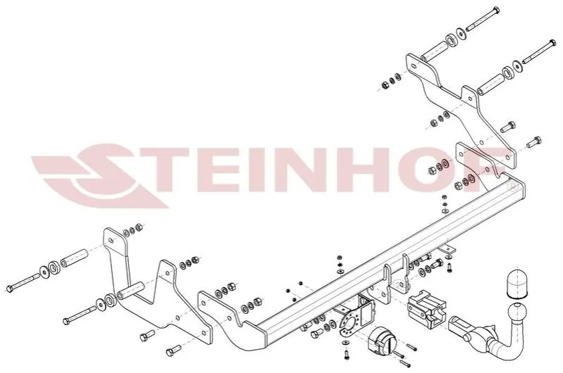 Steinhof T-189, dragkrok till Toyota RAV4 III