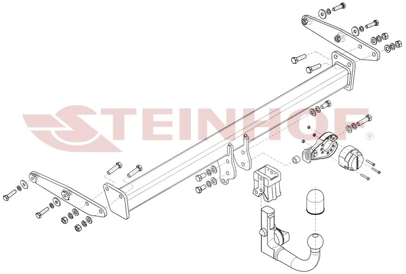 Steinhof A-089/1, dragkrok till Audi A6